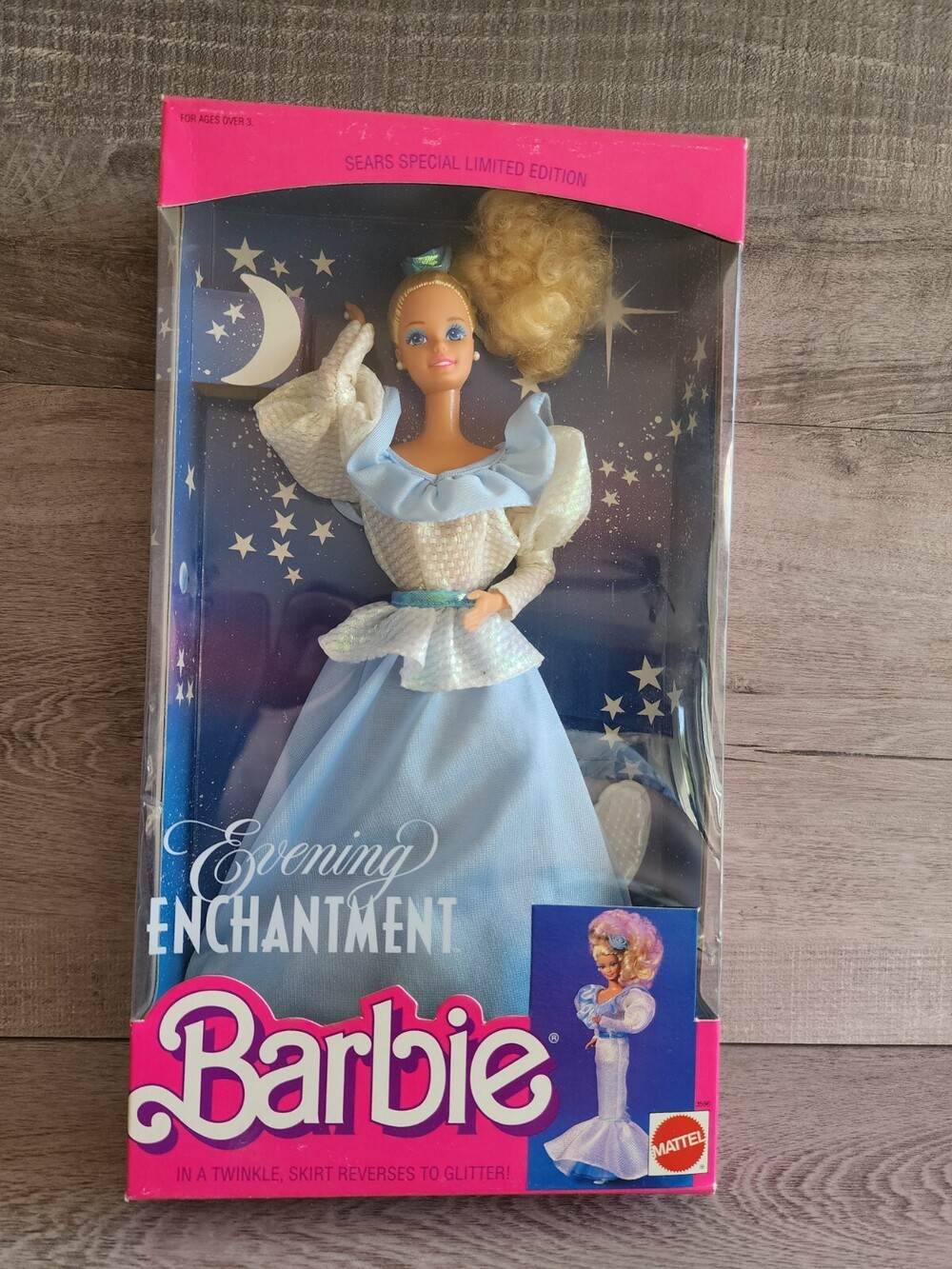 Evening Enchantment Barbie Doll Sears Special Limited Edition 1989 Mattel 3596!!